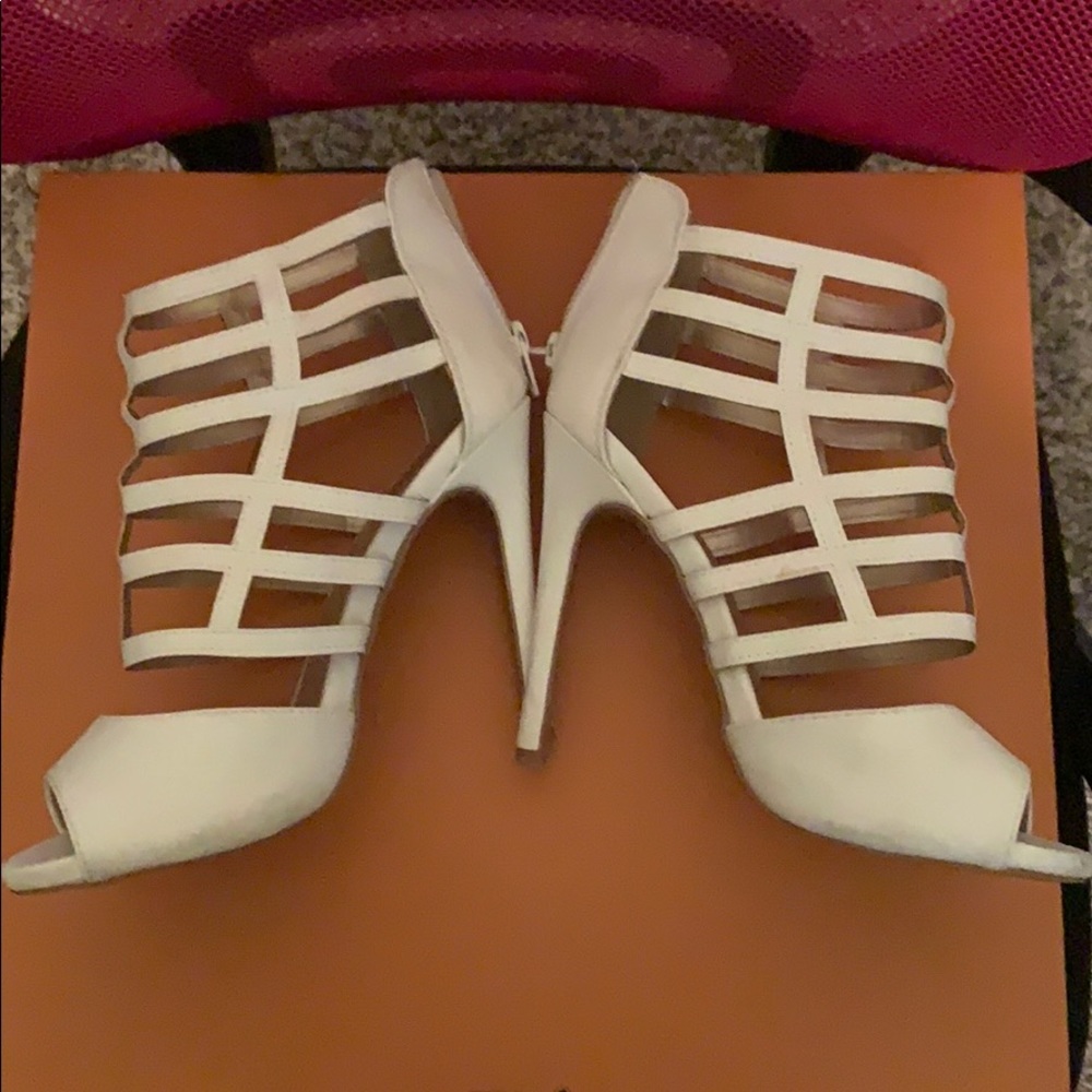 White heels